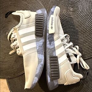 Adidas Kids Sneakers - Cream and Gray